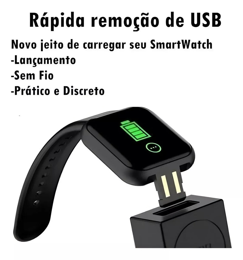 RELÓGIO SMARTWATCH INTELIGENTE BLUETOOTH